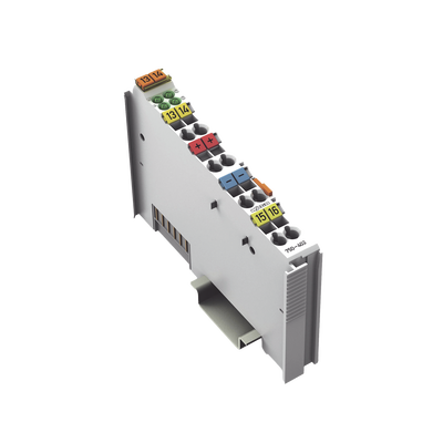 Módulo Entrada Digital WAGO / 4 Canales 24 V DC / Filtro 3 ms / Aislamiento 500 kV / CAGE CLAMP® / IP20 / Carril DIN