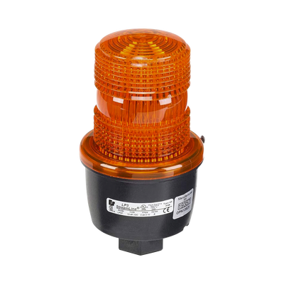 Luz de advertencia LED serie Streamline, 12- 48 Vcc, ambar