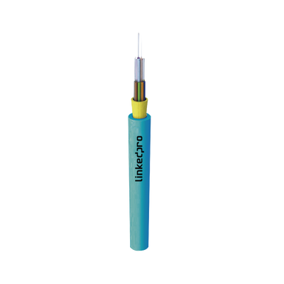Cable de Fibra Óptica Multimodo OM4 50/125, 6 Hilos, para Interior, Tight Buffer 900µm, OFNR Riser, Dieléctrica, Precio Por Metro, (Hasta 2000 Metros en un Solo Tramo de Cable)