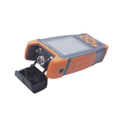 Medidor de Potencia Óptica (OPM) para Fibra Óptica en Redes FTTx / Soporta 3 Longitudes de Onda: 1310nm, 1490nm y 1550nm / Rango de Medición de -40 a 25dBm / Incluye Función VFL 10mW / Función para Probar de Cables