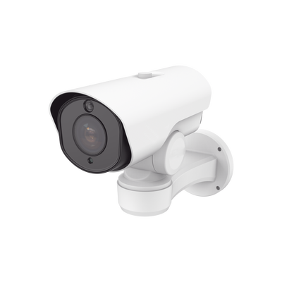 Cámara PTZ Bullet AI 12X / Zoom Óptico 12X / 100 fps / H.265+ / IP66 / Lens Autofoco / IR y Luz Blanca
