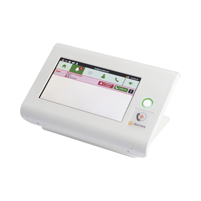 Consola de Sobremesa para Hospitales / Puesto de Control de Enfermería / Pantalla Táctil 7" / PoE / SIP / RFID / Compatible con NX0019/B, NX1021 y NX0015