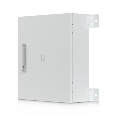 Gabinete de Conexión para Interior y Exterior Compatible con UniFi Access Hubs, Switches y Accesorios