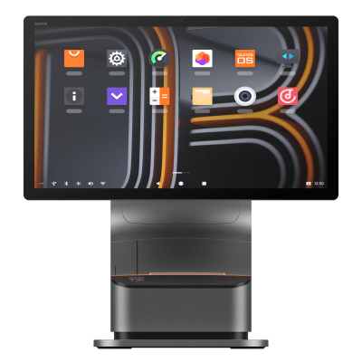 Terminal Punto de Venta SUNMI T3 PRO MAX / Dual OS Android 13 y Windows 11 Enterprise LTSC / Pantalla Principal 15.6" FHD 1920x1080 / Procesador Octa-Core Qualcomm Kryo-670 2.7 GHz / 8GB RAM + 256GB ROM / Impresora Térmica Integrada 80mm / NFC