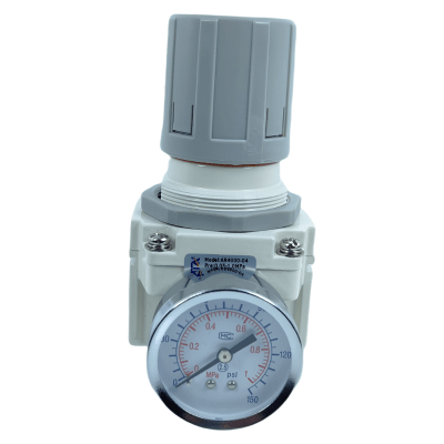 Regulador de Presión Neumática / Puerto G1/2´´ / Presión Máxima Entrada 150 psi / Presión Máxima Salida 150 psi / Caudal Máximo 5700 l/min