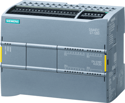 PLC de Seguridad / CPU 1215FC DC/DC/DC / 250 KB Memoria / 14 DI 24V DC / 10 DO 24V DC / 2 AI 0-10V / 2 AO 0-20mA / 2 Puertos PROFINET / SIL 3 / PLe / Failsafe