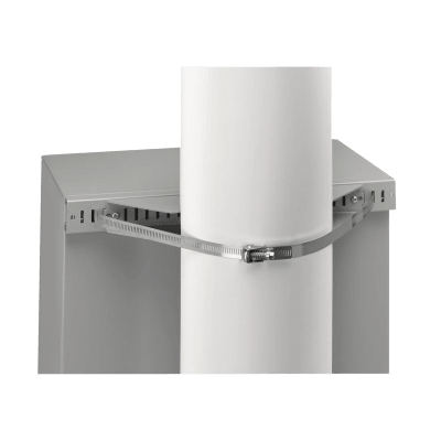 Kit de Montaje en Poste para Gabinete Concept de 24 Pulgadas (610 mm) de Ancho, Acero Gris