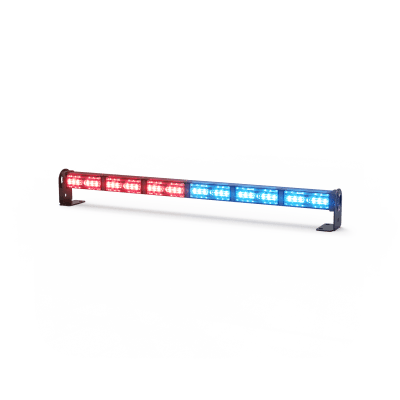 Barra de luz 26¨6 módulos Rojo/Azul/Ámbar 108 Leds para Pick up / Tumbaburros